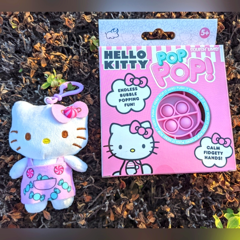 Hello Kittle bundle - dangler + PopPop!
